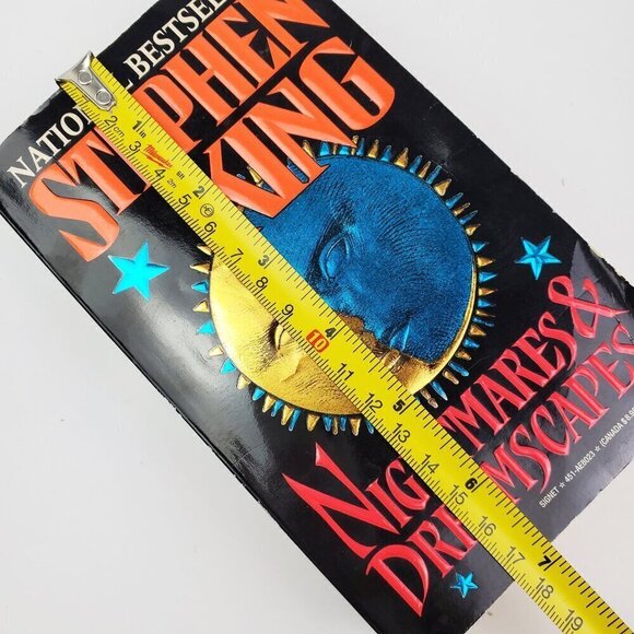 Nightmares Dreamscapes Stephen King Book First Signet 1994 Paperback Tight Spine - Picture 9 of 9